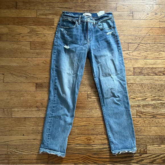 Abercrombie The Boyfriend Mid Rise Jean 26 - Picture 2 of 6